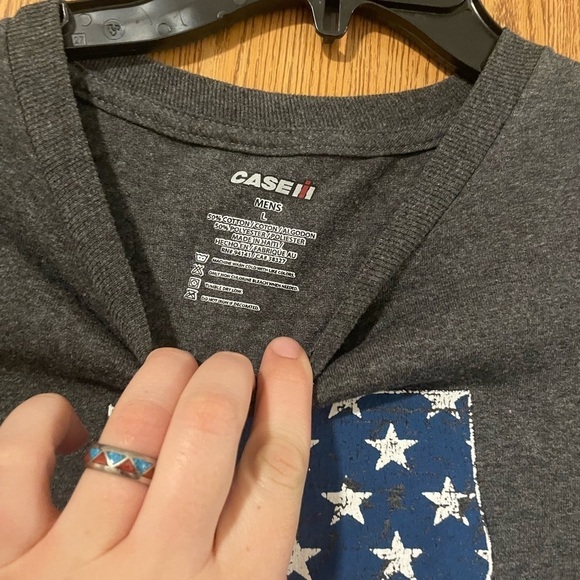 Men’s Case IH American Farm Country T-Shirt Size Large - Picture 2 of 2